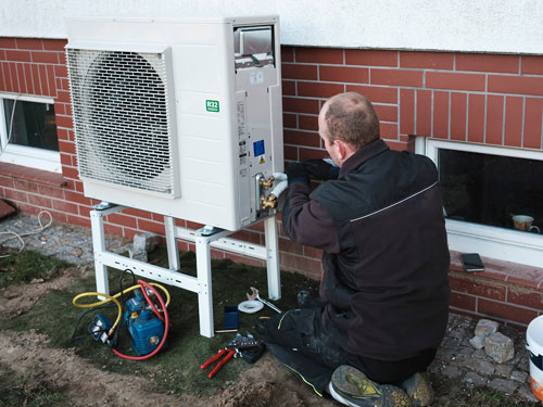 Get proper heat pump installation performed by a professional