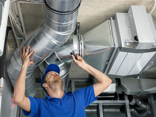 Stop heat from escaping through the ducts by preventing leaks